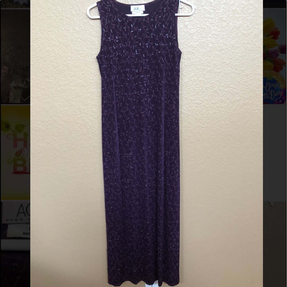 Burgundy Maxi Dress